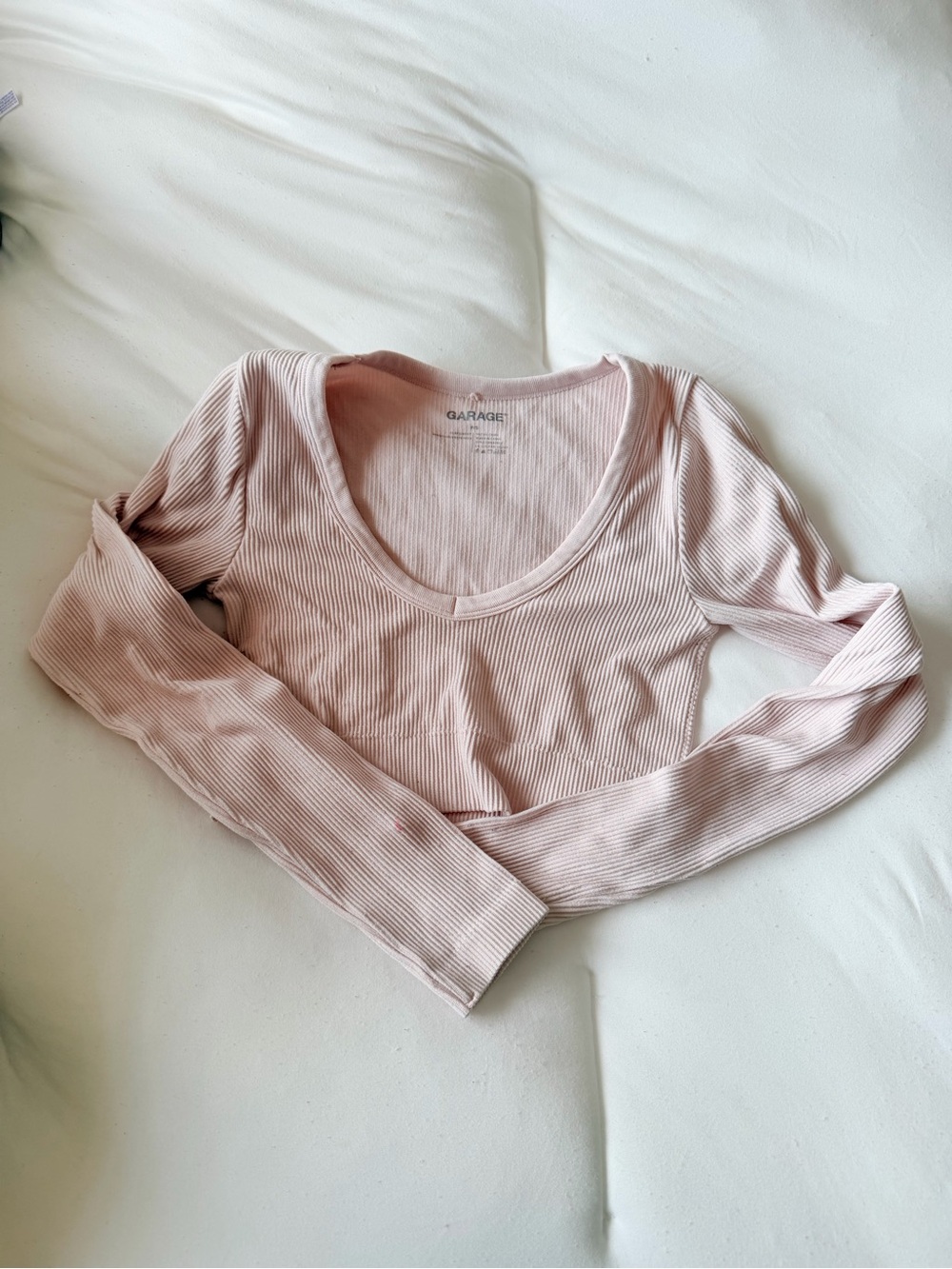 Pink garage top